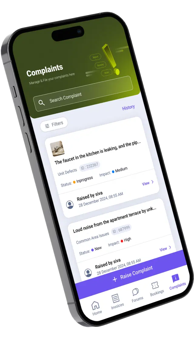 Raise complaints easily